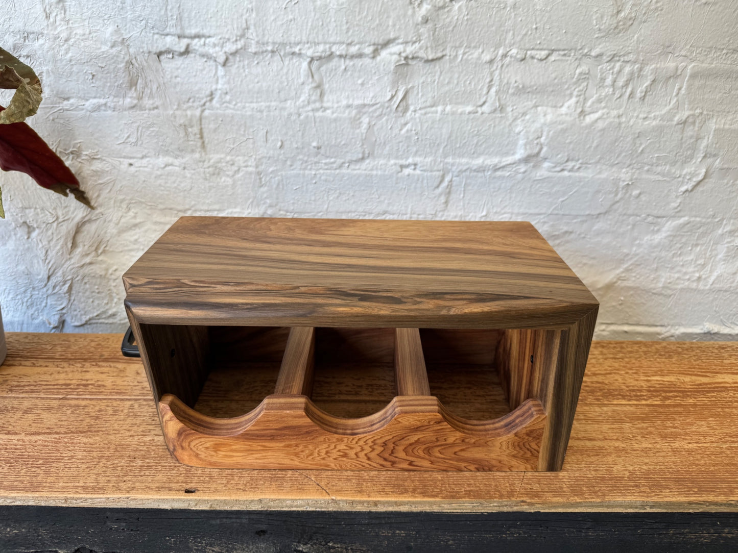 Sinker Cypress Wine Caddy
