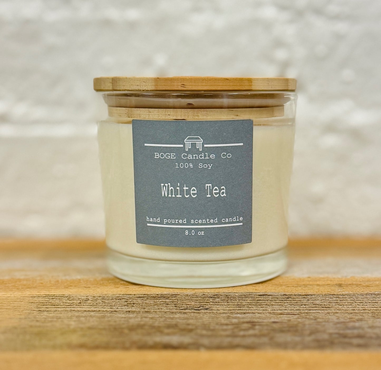 White Tea Soy Candle 8.0 oz