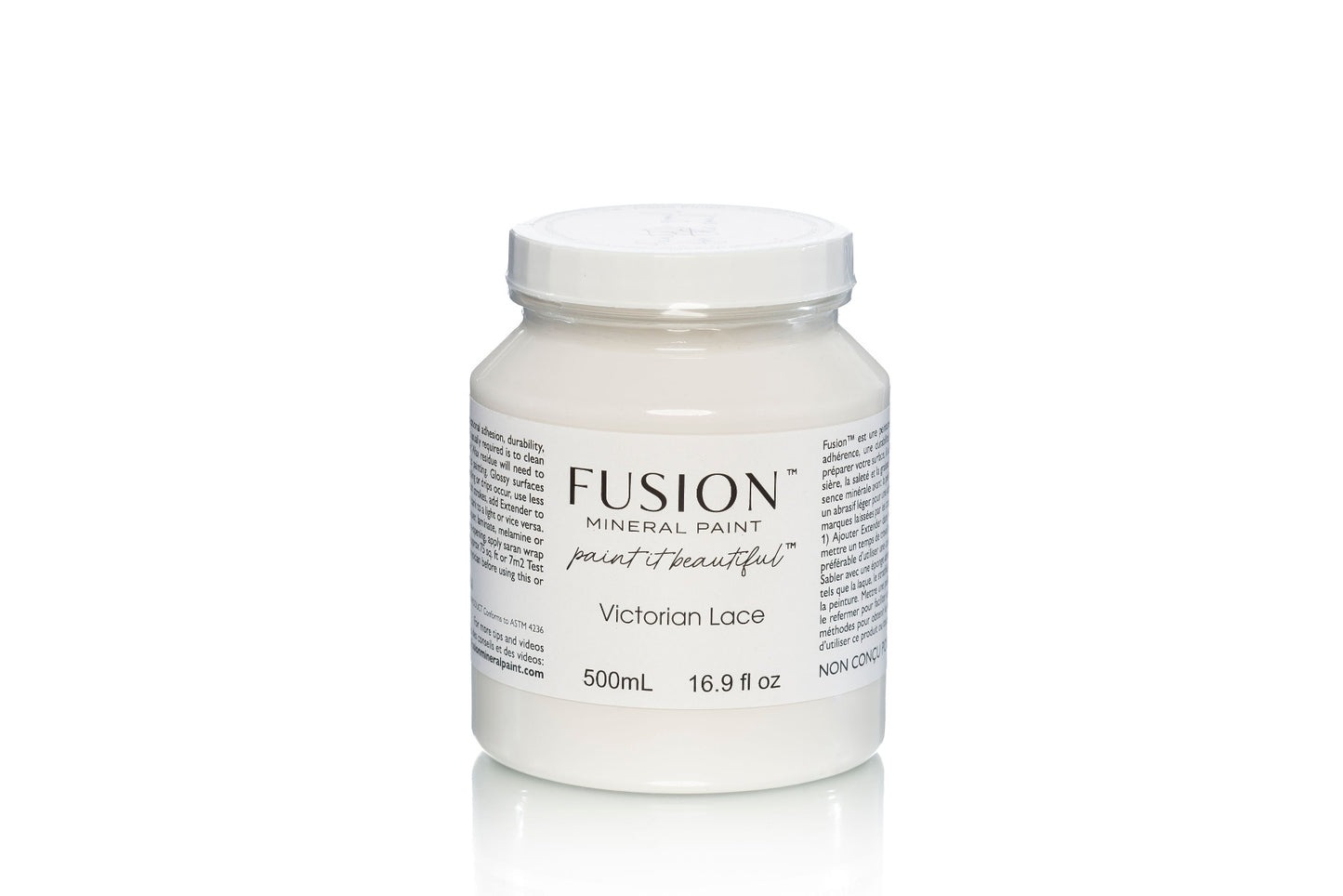 Fusion Mineral Paint 500ml or 16.9 oz. Victorian Lace