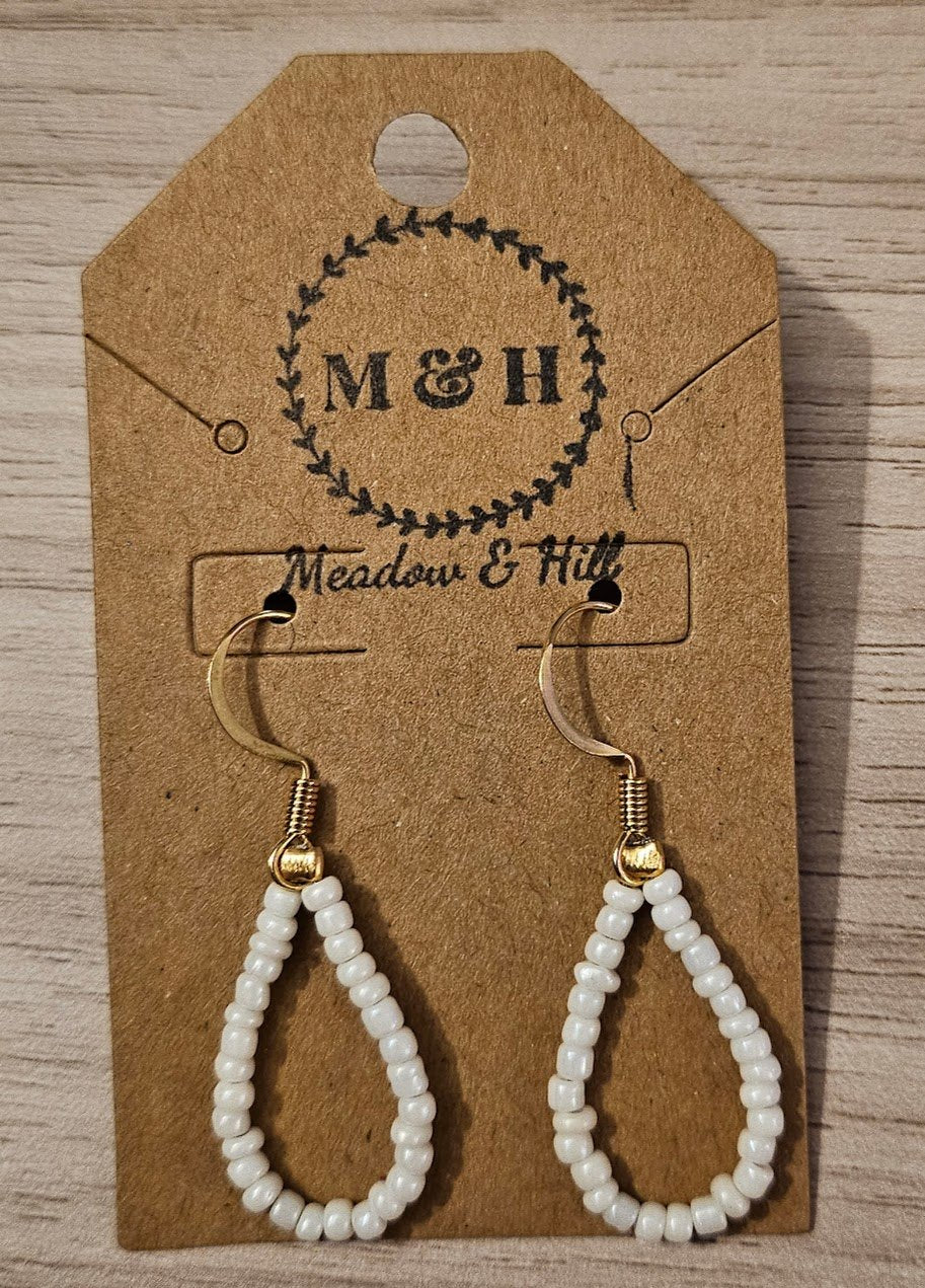 Meadow & Hill Earrings White