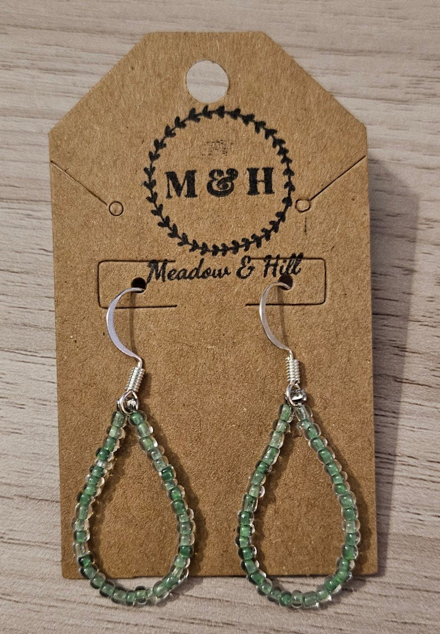 Meadow & Hill Earrings Green