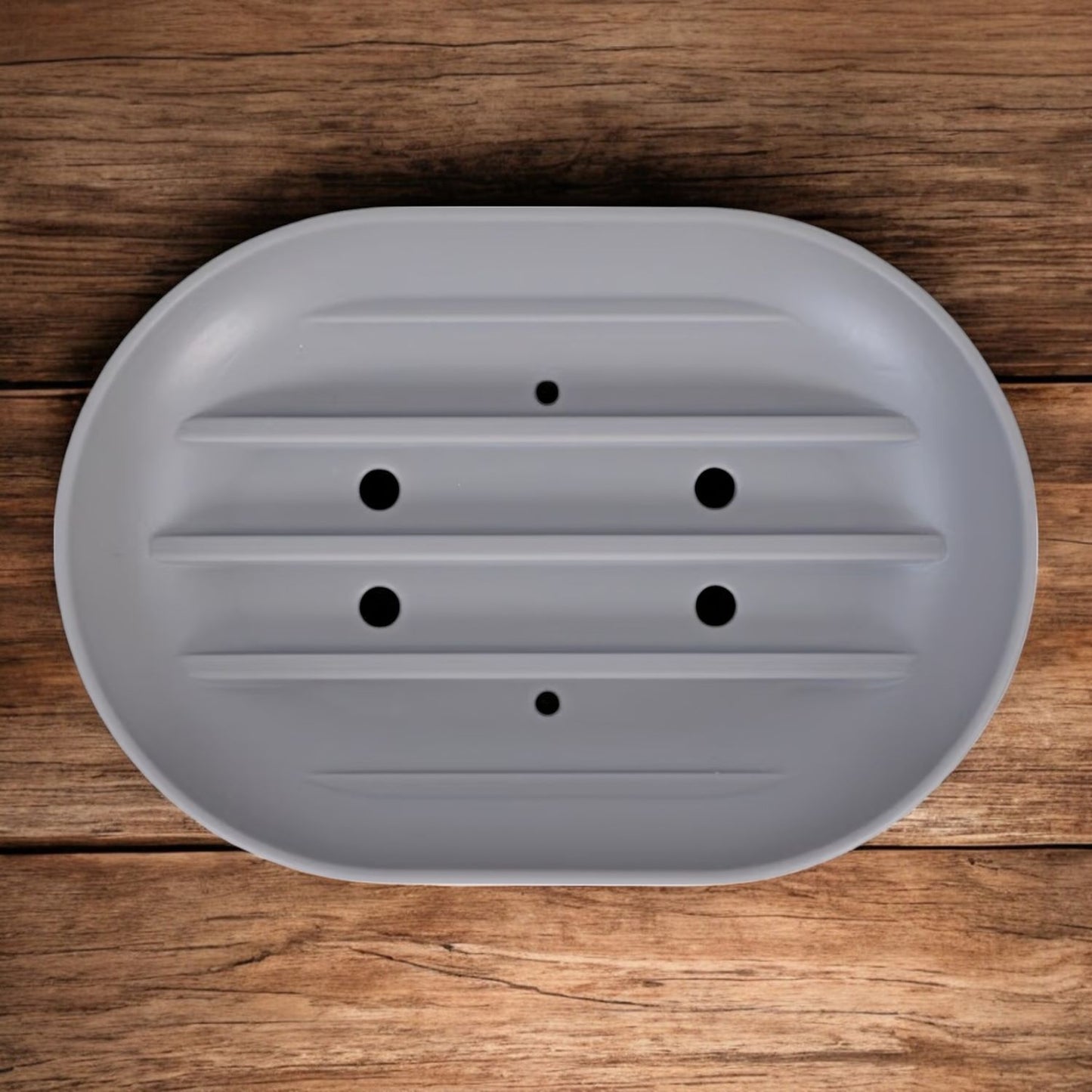 Soap Dish - Oval Gray