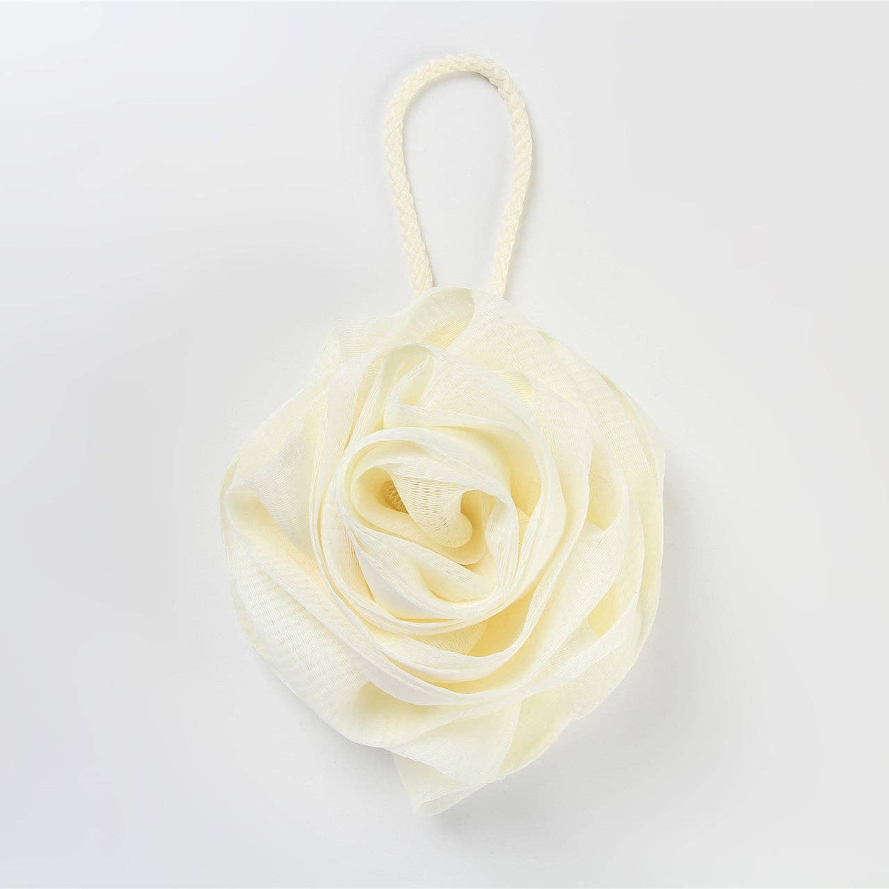 Rose-Shaped Bath Pouf