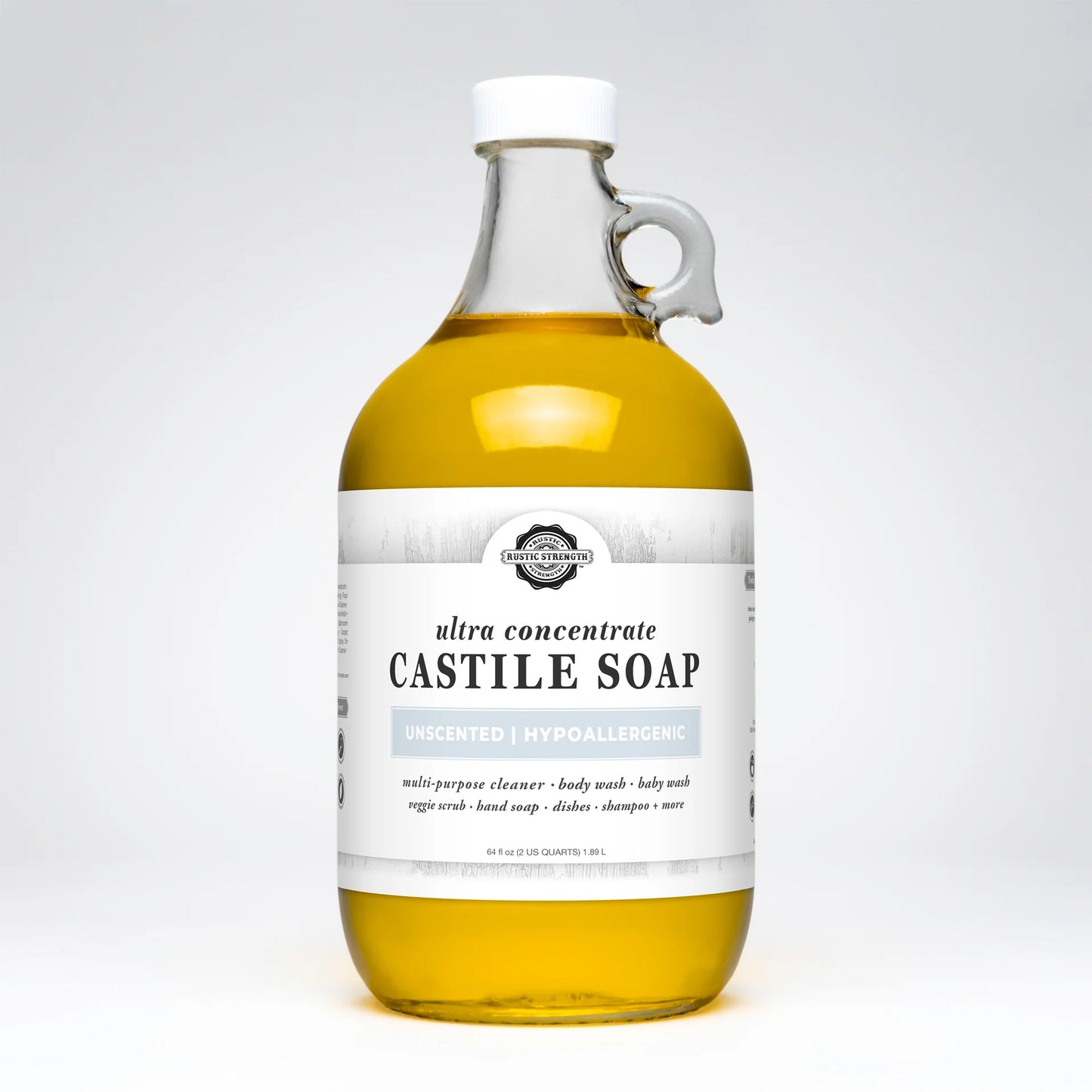 Unscented Liquid Castile Soap - refillery