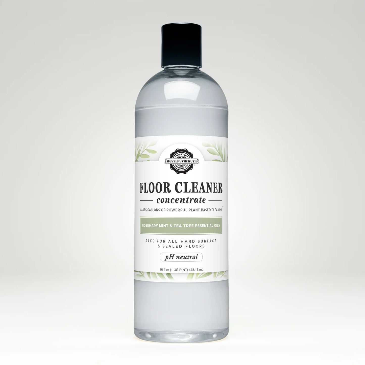 Multi-Surface Floor Cleaner, 16 oz - Rosemary Peppermint & Tea Tree
