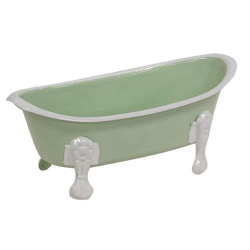 Metal Iron Clawfoot Bathtub Soap Dish