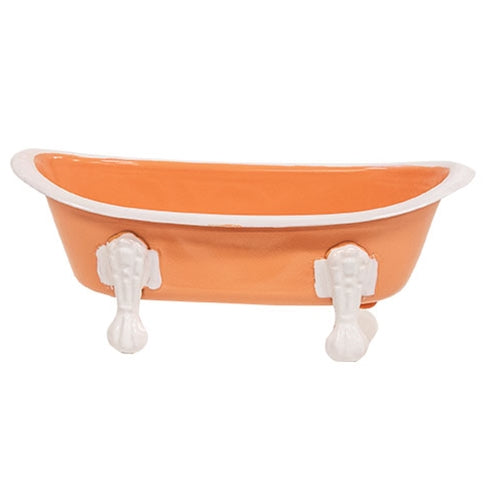 Metal Iron Clawfoot Bathtub Soap Dish