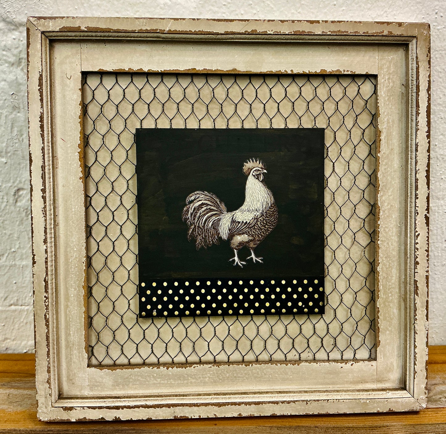 Framed Chicken Wall Art