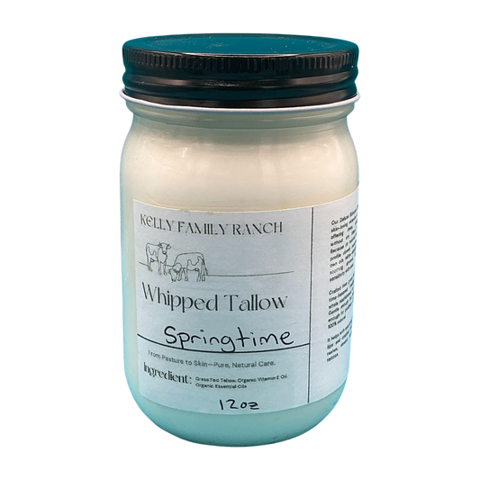 Kelly Family Ranch Whipped Tallow 12oz - Springtime