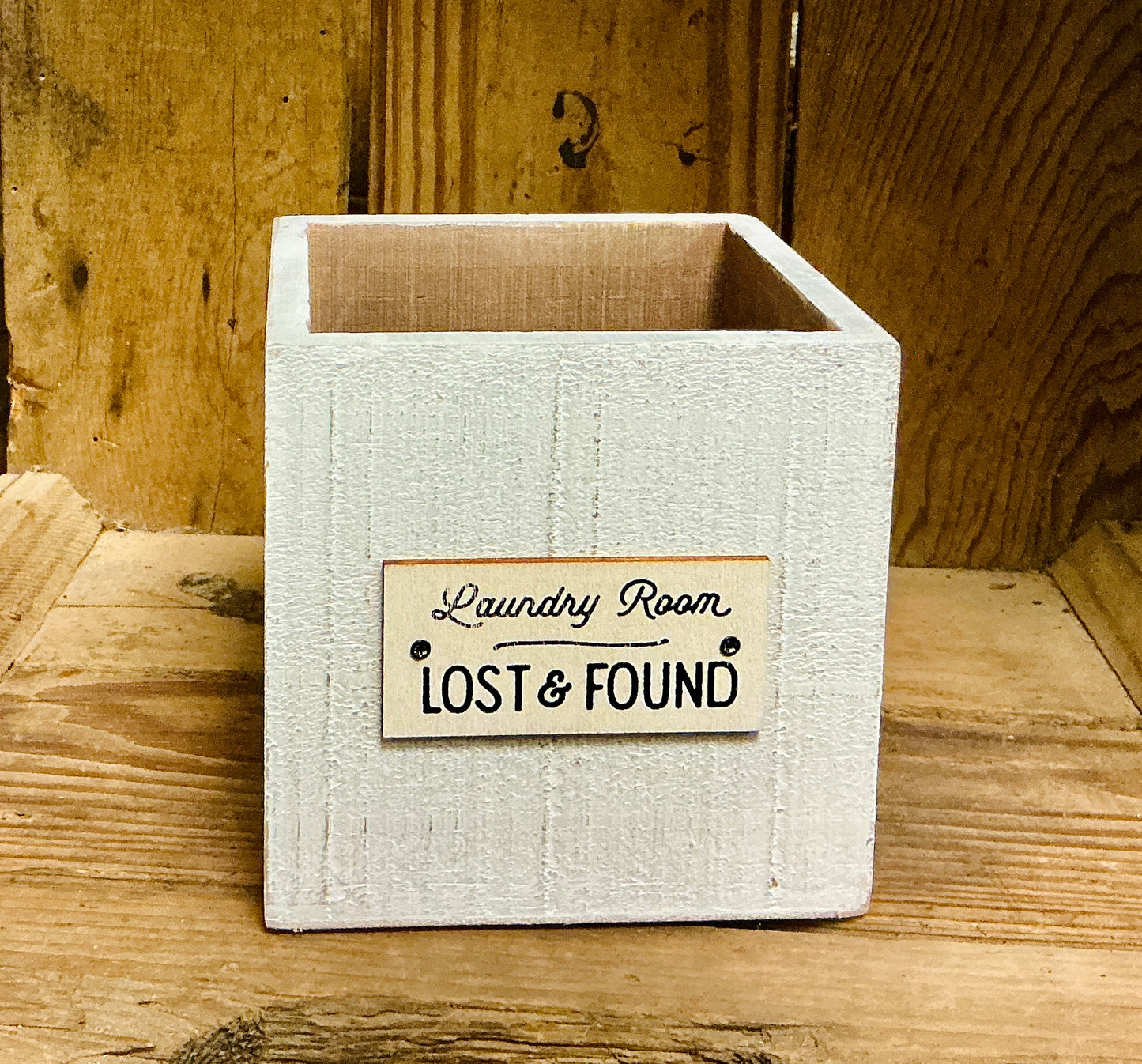 Lost & Found Laundry Room Bin