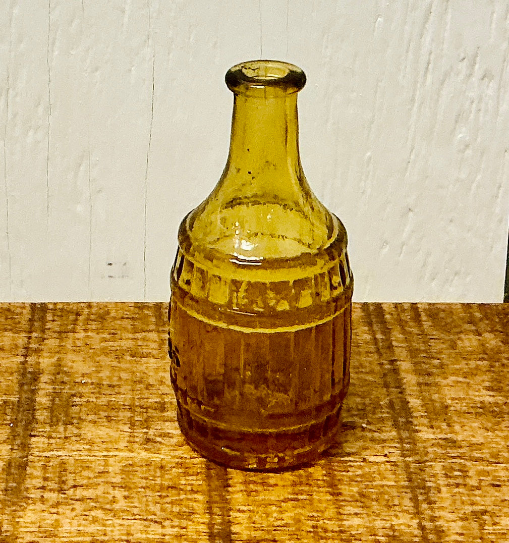 Vintage Wheaton Glass Root Bitters Bottle, vintage one-of-a-kind find from Monticello Soap Company