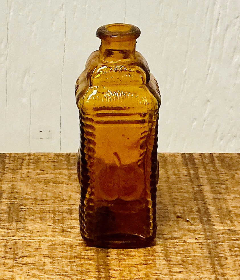 Vintage Berring's Apple Bitters Glass Bottle