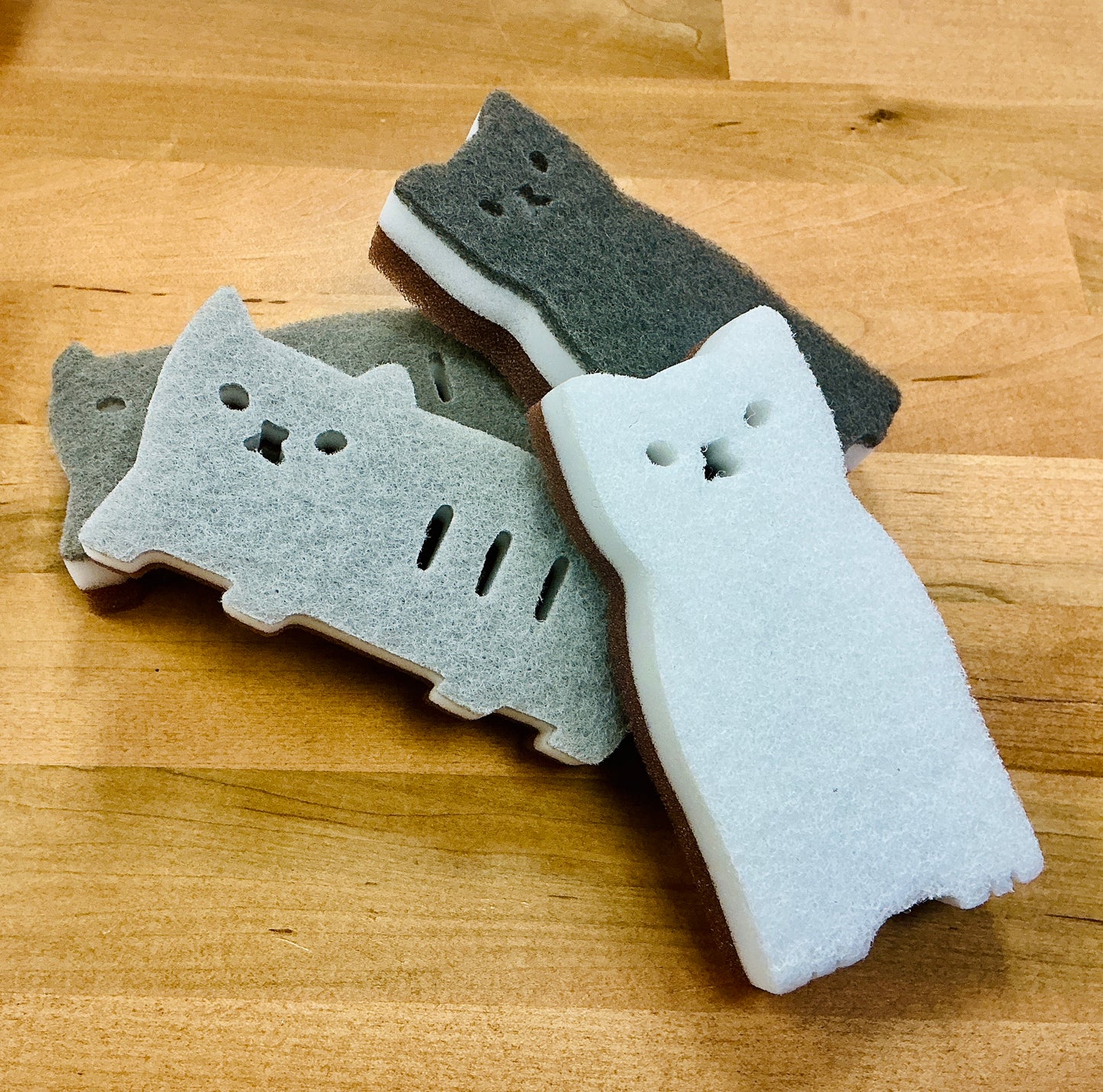 Cat Scrubby Sponge