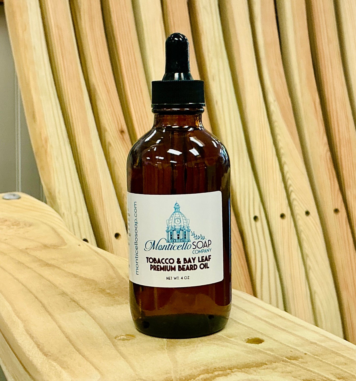 Tobacco & Bay Leaf - Premium Beard Oil 4 oz.