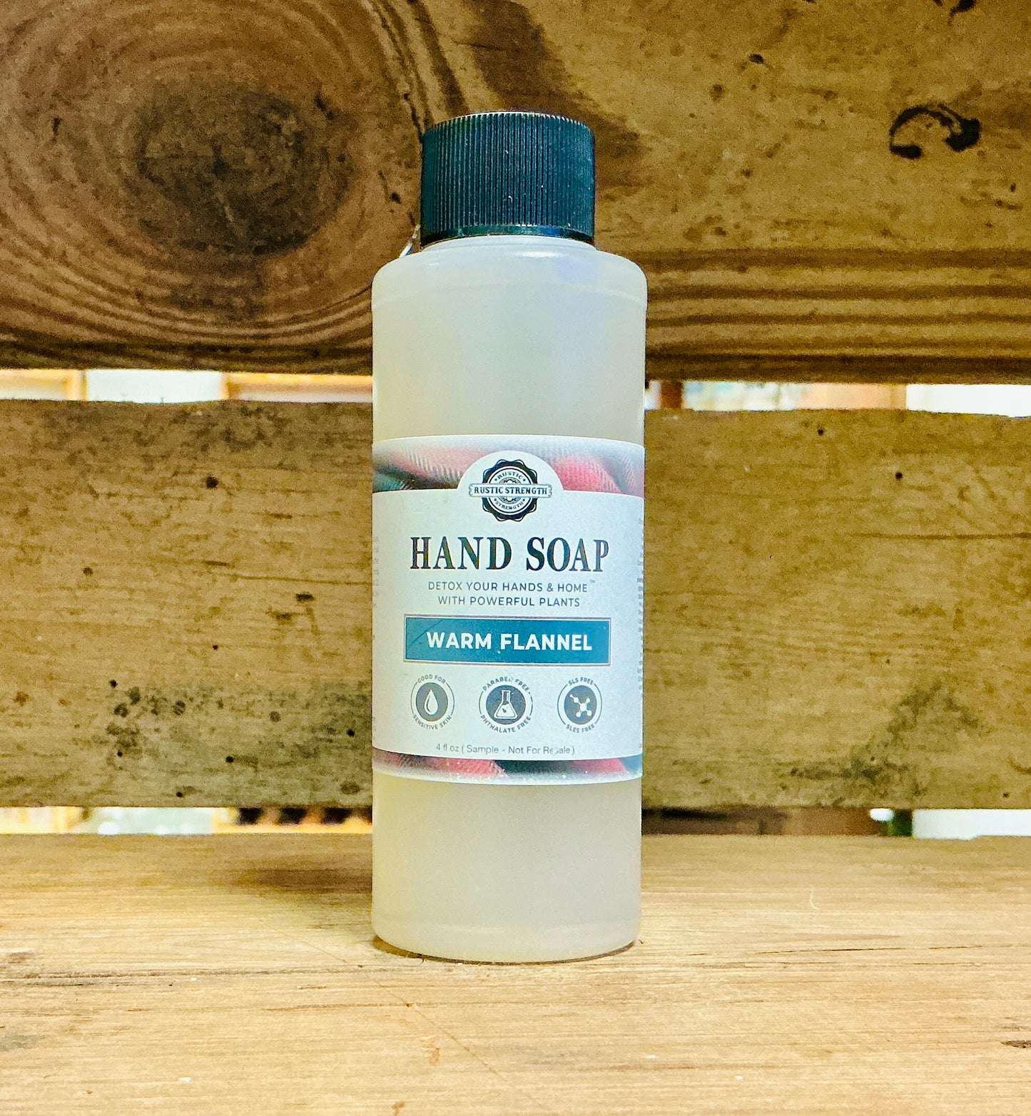 Liquid Hand Soap, 4 oz bottle - Warm Flannel