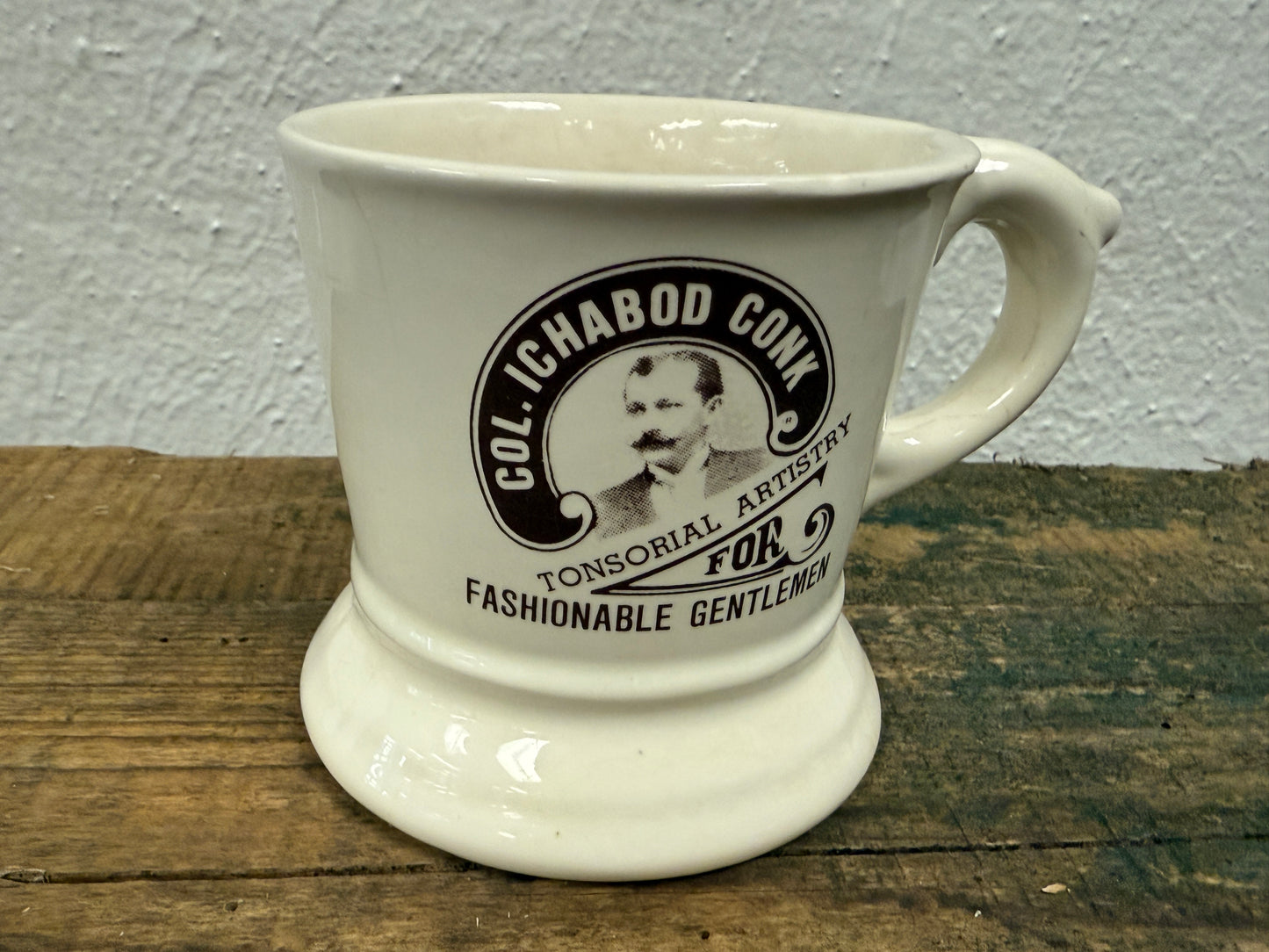 Colonel Ichabod Conk Shaving Mug