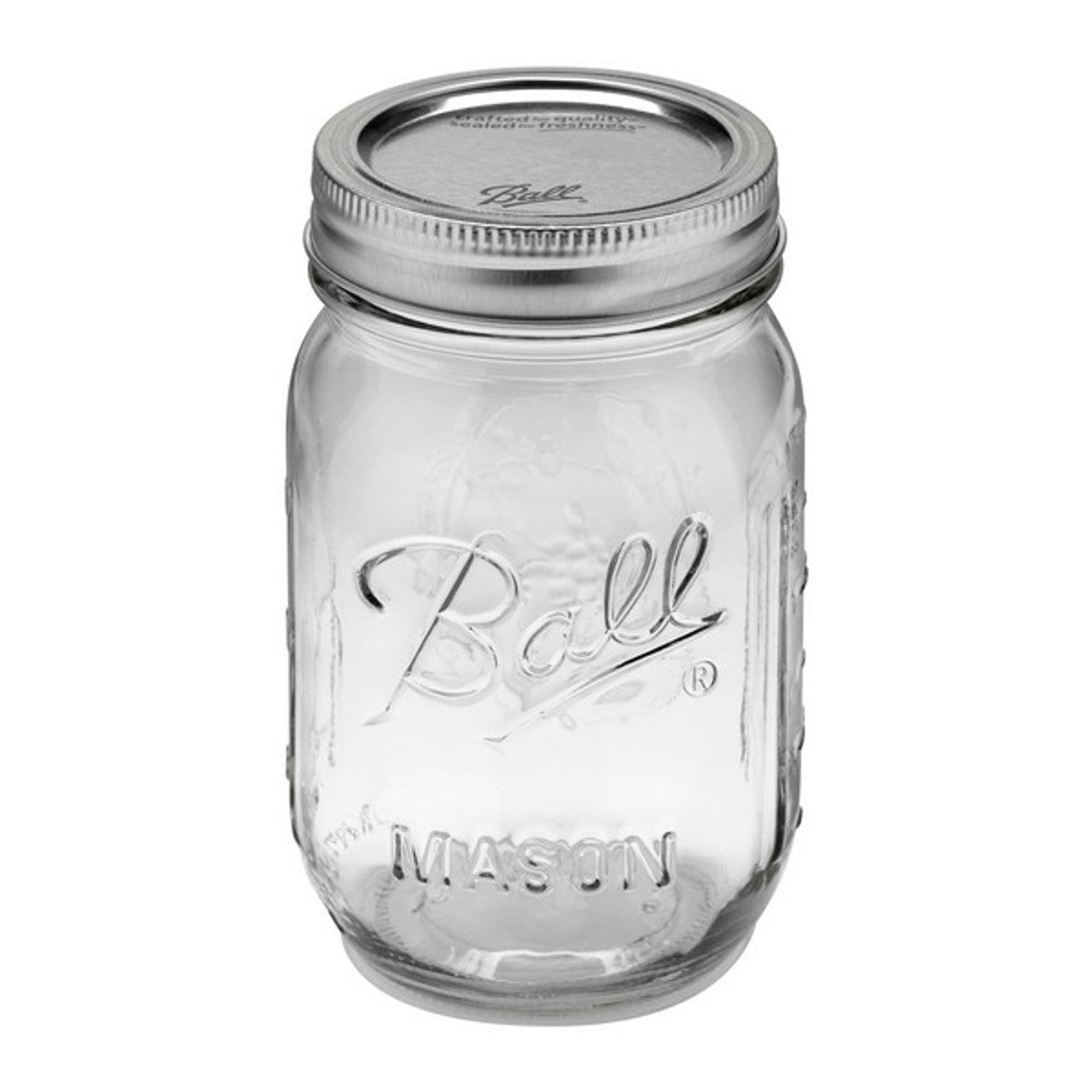 16 oz Ball Mason Jar, Regular Mouth