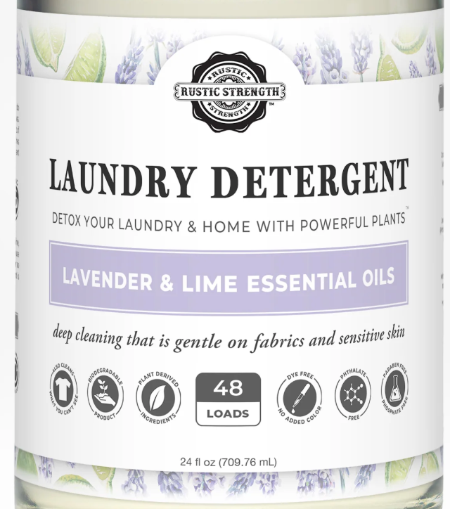 Liquid Laundry Detergent, 4 oz - Lavender & Lime
