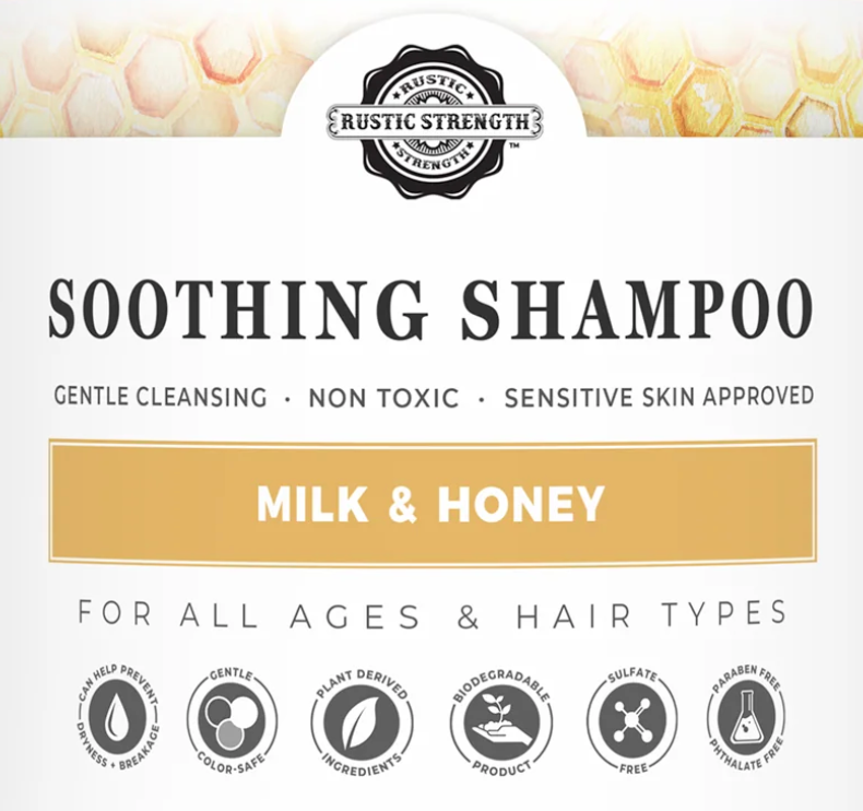 Liquid Shampoo, 4 oz - Milk & Honey