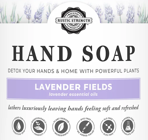 Lavender Fields Hand Soap by the Ounce