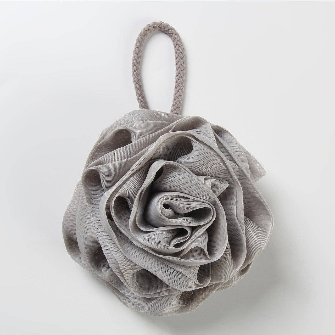 Rose-Shaped Bath Pouf
