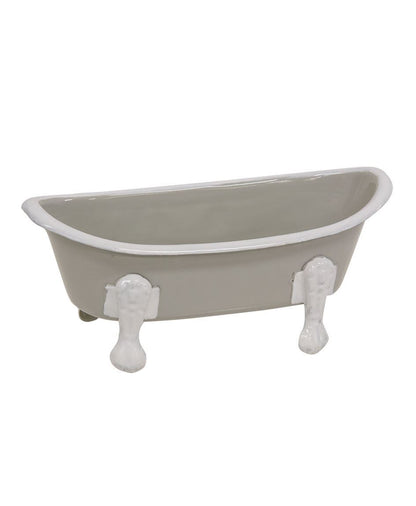 Metal Iron Clawfoot Bathtub Soap Dish