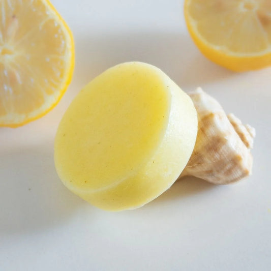 Club Lemon conditioner bar by Humby Organics, a real lemon conditioner bar for natural shine and softness