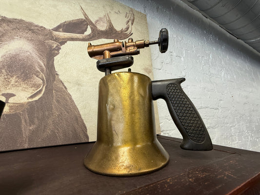 Vintage Brass Solder Blow Torch