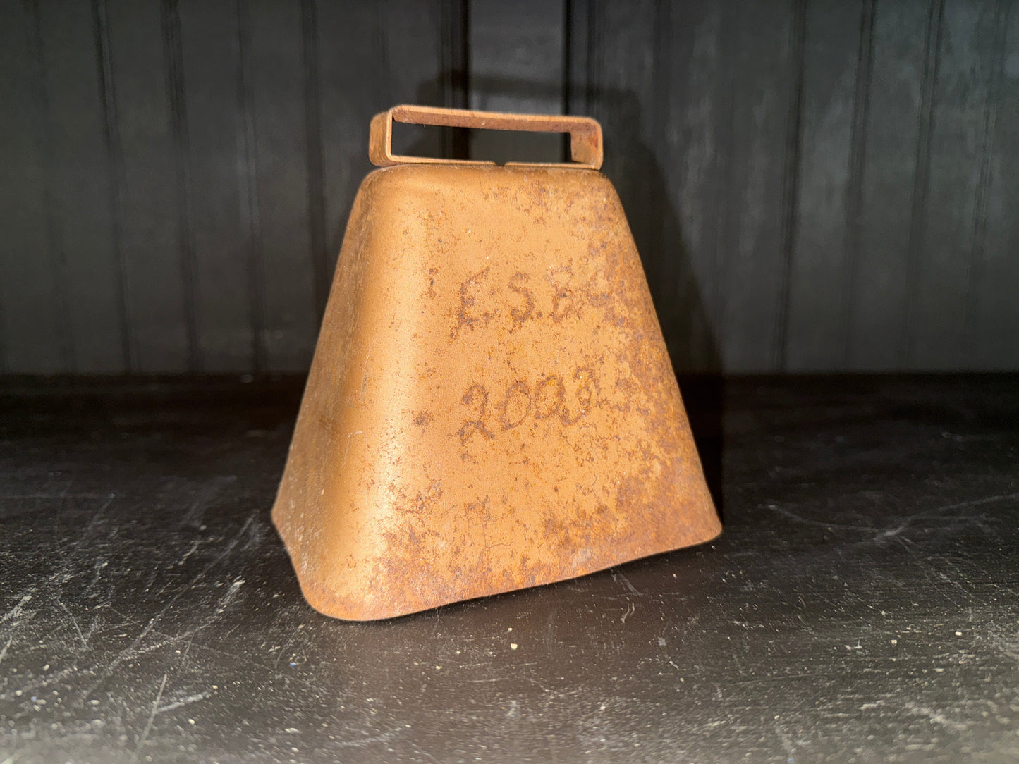 Vintage Metal Cow Bell