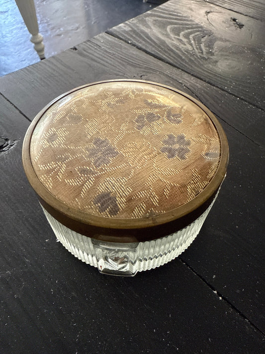 Vintage Art Deco Powder Jar
