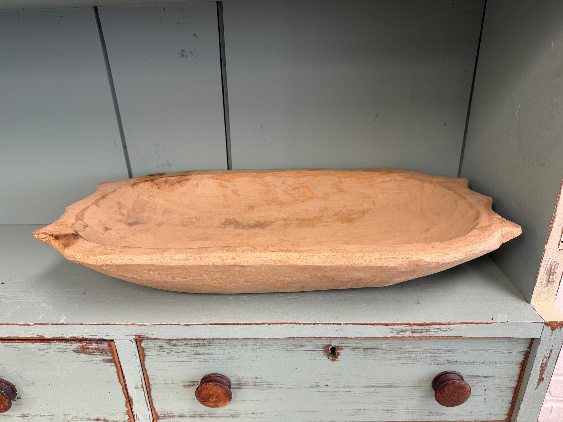 Wood Bread Bowl
