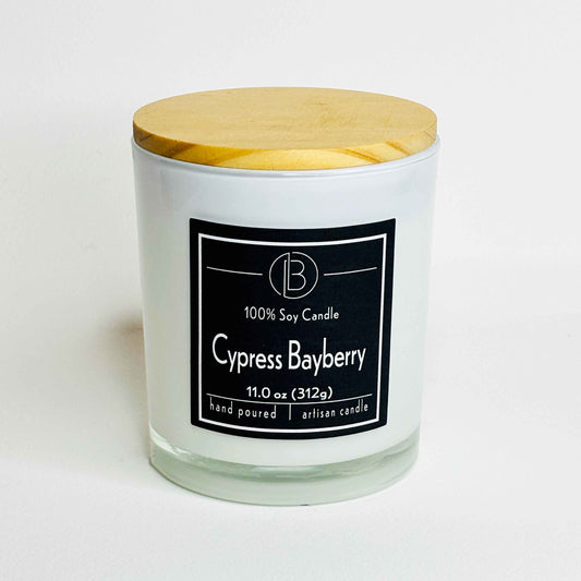 Cypress Bayberry Soy Candle