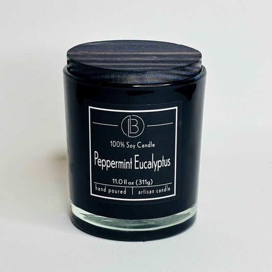 Peppermint Eucalyptus Soy Candle