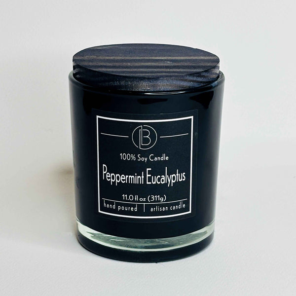 Peppermint Eucalyptus Soy Candle 11.5 oz