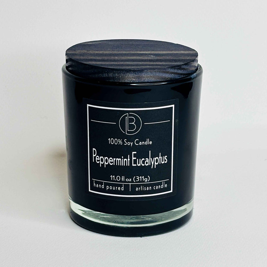 Peppermint Eucalyptus Soy Candle 11.5 oz