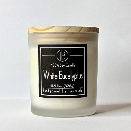 White Eucalyptus Soy Candle