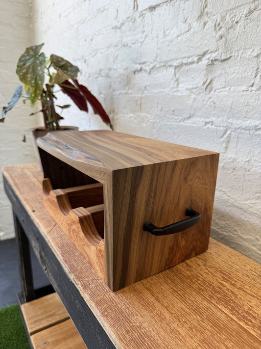 Sinker Cypress Wine Caddy