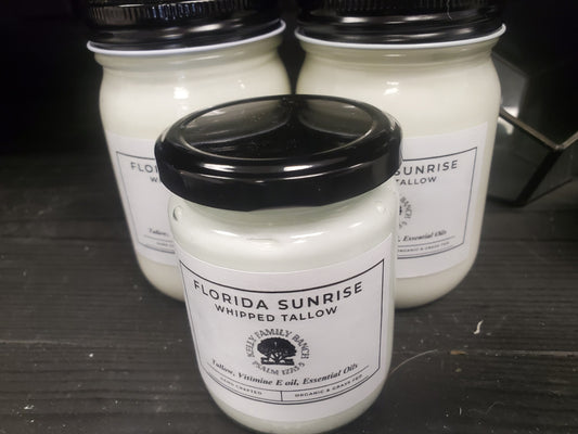 Kelly Family Ranch Whipped Tallow 12oz - Florida Sunrise