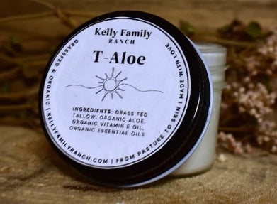 Kelly Family Ranch Whipped Tallow 4oz - T-Aloe