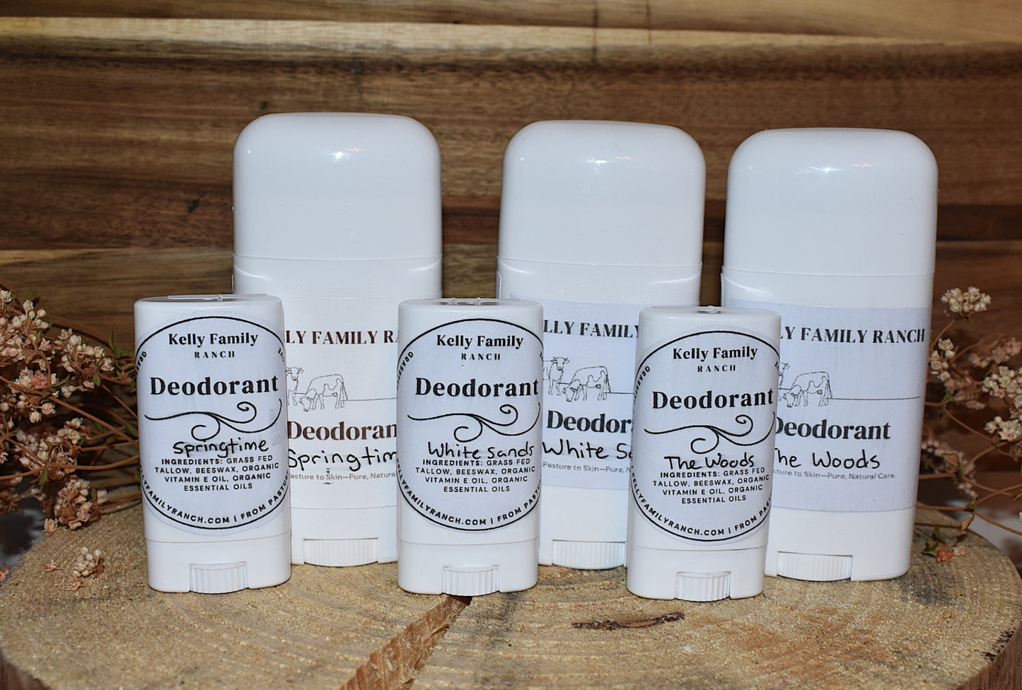 Kelly Family Ranch White Sands Deodorant Full Size
