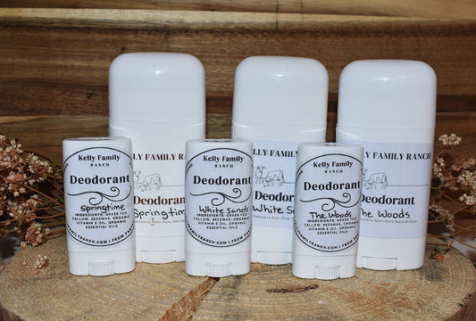 Kelly Family Ranch White Sands Deodorant Full Size