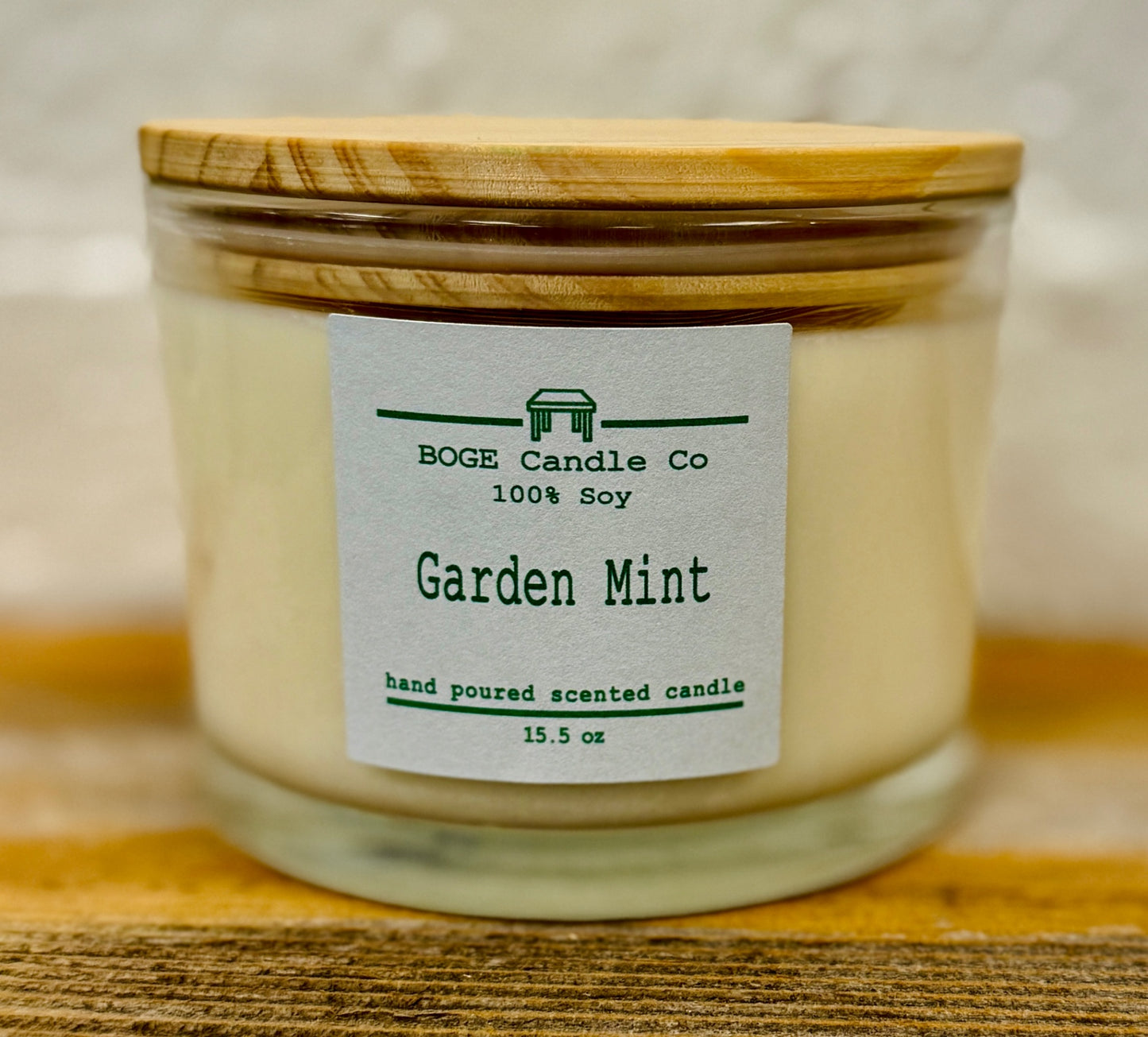 Garden Mint Soy Candle 15.5 oz