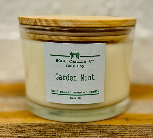 Garden Mint Soy Candle 15.5 oz