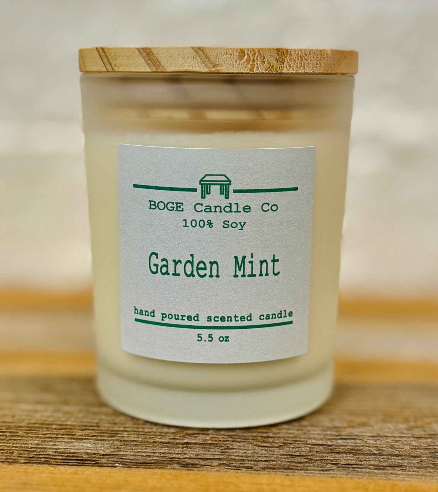 Garden Mint Soy Candle 5.5 oz