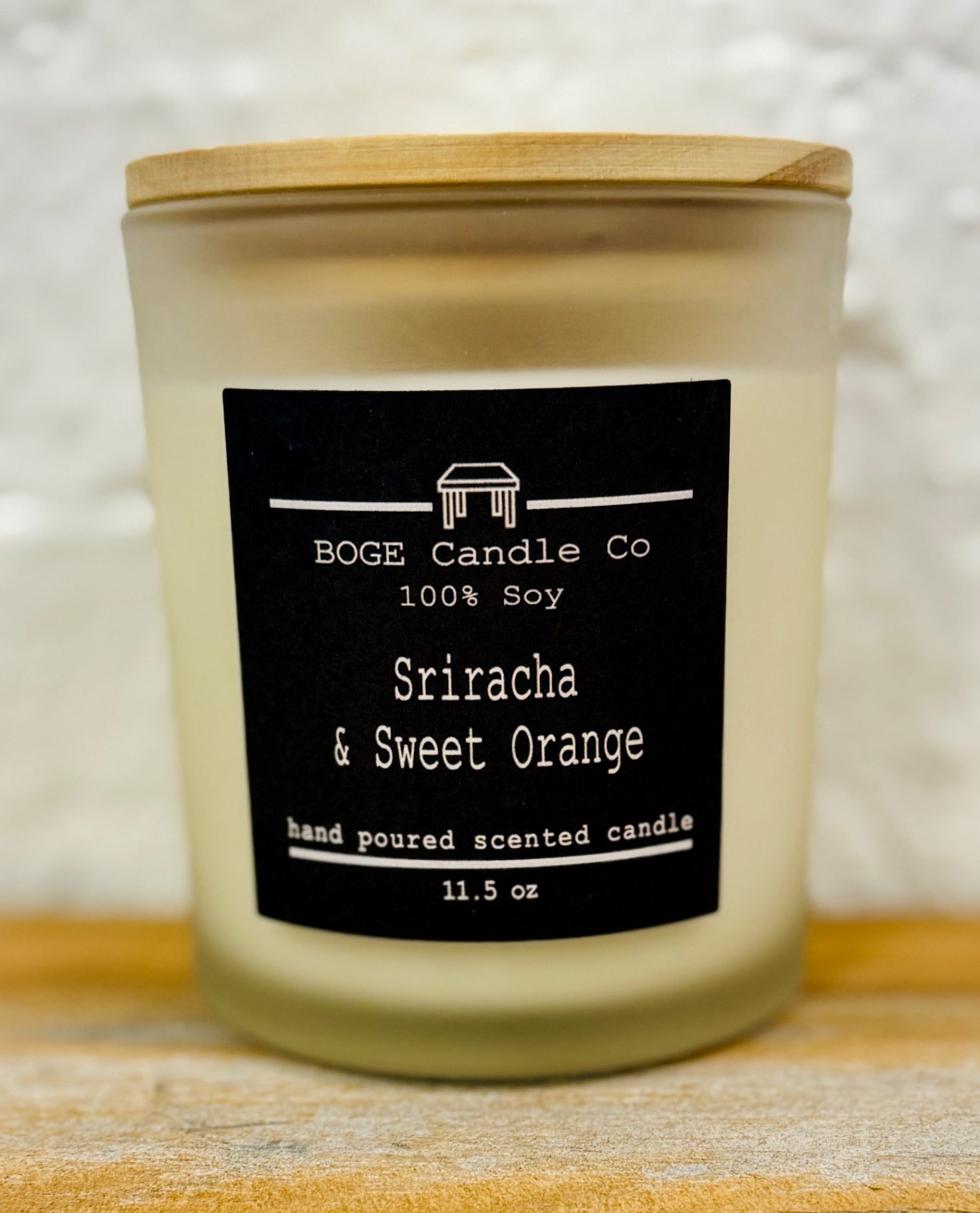 Sriracha & Sweet Orange Soy Candle 11.5 oz