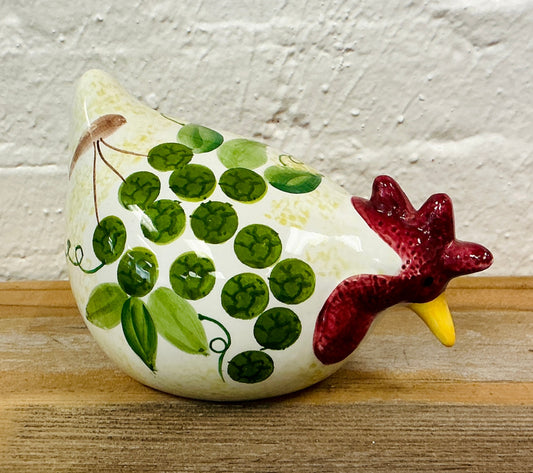 Vintage CBK Ceramic Chicken Head Down
