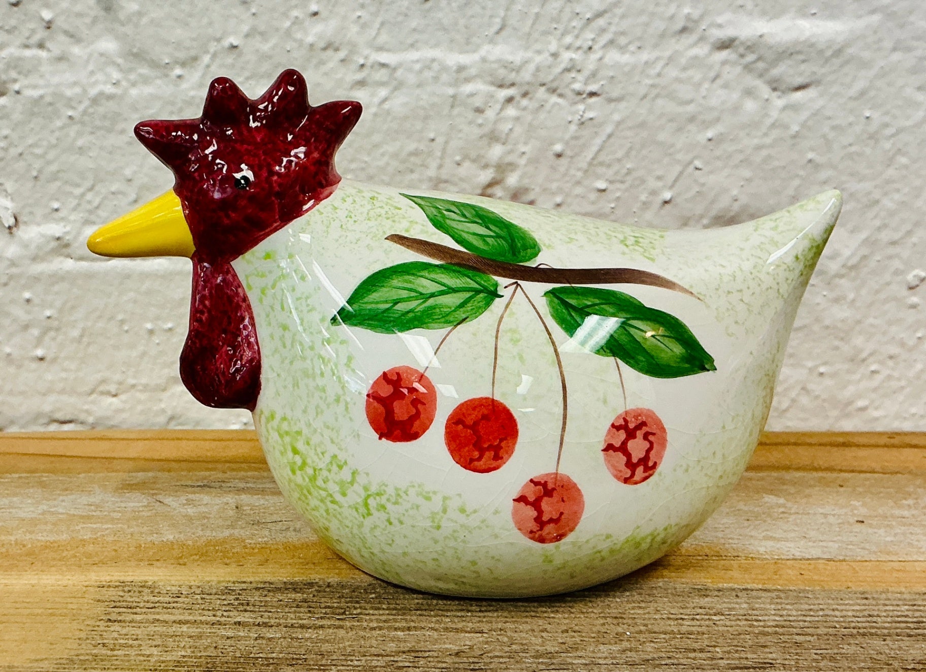 Vintage CBK Ceramic Chicken Head Up