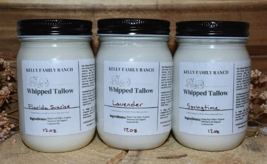 Kelly Family Ranch 12oz Fall Spice Whipped Tallow