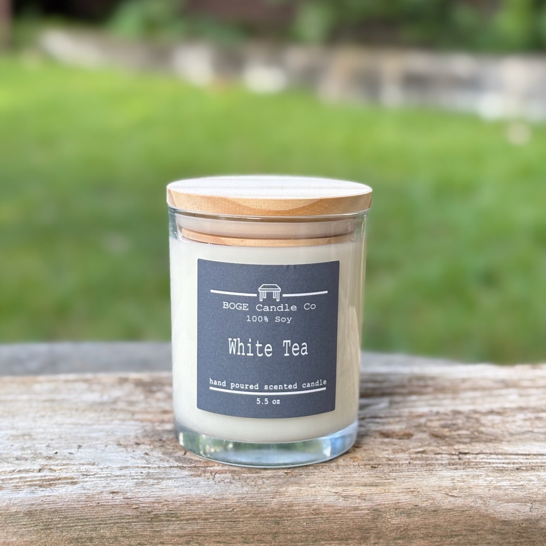 White Tea Soy Candle 5.5 oz