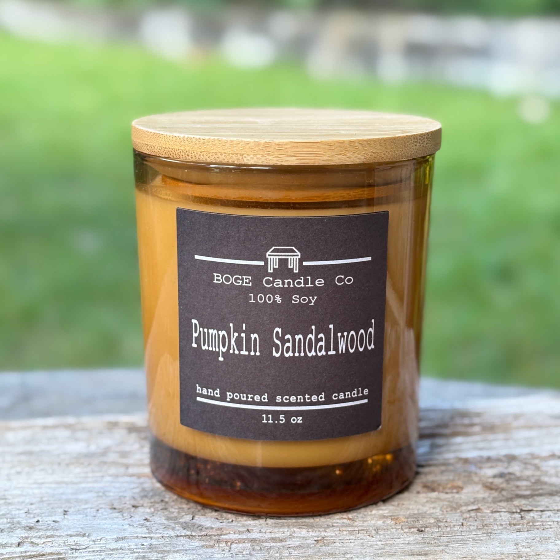 Pumpkin Sandalwood Soy Candle 11.5 oz